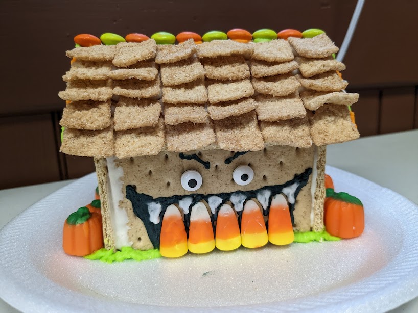 Creepy Graham Cracker House Fall 2023